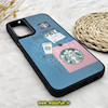 قاب گوشی Galaxy A14 4G - Galaxy A14 5G سامسونگ طرح ضد ضربه هولوگرافیک چند بعدی استارباکس STARBUCKS کد 541