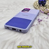 قاب گوشی Galaxy A32 4G سامسونگ اورجینال طرح چرمی کلاسیک HARD متال کیس سه خط رنگی کد 995
