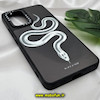 قاب گوشی Galaxy A53 5G سامسونگ پشت گلس آینه ای اورجینال CASETIFY طرح مار SNAKE محافظ لنزدار مشکی کد 764