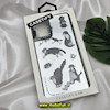 قاب گوشی Galaxy A72 سامسونگ پشت گلس آینه ای اورجینال CASETIFY طرح گربه بازیگوش محافظ لنزدار مشکی کد 529