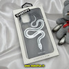 قاب گوشی Galaxy A73 سامسونگ پشت گلس آینه ای اورجینال CASETIFY طرح مار SNAKE محافظ لنزدار مشکی کد 721