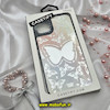 قاب گوشی iPhone 11 Pro Max آیفون پشت گلس آینه ای اورجینال CASETIFY طرح پروانه کیوت محافظ لنزدار مشکی کد 606