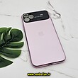 قاب گوشی iPhone 11 Pro Max آیفون مدل PVD اورجینال ضد خش پشت گلس شیشه ای Camera Lens محافظ لنز دار رزگلد کد 613