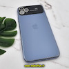 قاب گوشی iPhone 11 Pro Max آیفون مدل PVD اورجینال ضد خش پشت گلس شیشه ای Camera Lens محافظ لنز دار آبی سیرا کد 615