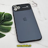 قاب گوشی iPhone 11 Pro Max آیفون مدل PVD اورجینال ضد خش پشت گلس شیشه ای Camera Lens محافظ لنز دار مشکی گرافیت کد 617