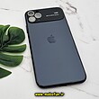 قاب گوشی iPhone 11 Pro Max آیفون مدل PVD اورجینال ضد خش پشت گلس شیشه ای Camera Lens محافظ لنز دار مشکی گرافیت کد 617