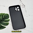 قاب گوشی iPhone 12 Pro Max آیفون مدل PVD اورجینال ضد خش پشت گلس شیشه ای Camera Lens محافظ لنز دار گرافیت مشکی کد 704