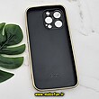 قاب گوشی iPhone 13 Pro آیفون مدل PVD اورجینال ضد خش پشت گلس شیشه ای Camera Lens محافظ لنز دار طلایی کد 407