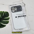 قاب گوشی iPhone 13 Pro آیفون مدل PVD اورجینال ضد خش پشت گلس شیشه ای Camera Lens محافظ لنز دار سفید کد 413