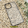 قاب گوشی iPhone 13 Pro Max آیفون طرح طلقی شیشه ای Camera Lens شفاف اورجینال KAOU سری الکتروپلیتینگ طلقی شفاف رنگ مشکی کد 590