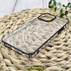 قاب گوشی iPhone 13 Pro Max آیفون طرح طلقی شیشه ای Camera Lens شفاف اورجینال KAOU سری الکتروپلیتینگ طلقی شفاف رنگ مشکی کد 590