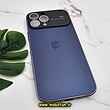 قاب گوشی iPhone 13 Pro Max آیفون مدل PVD اورجینال ضد خش پشت گلس شیشه ای Camera Lens محافظ لنز دار بنفش کد 592