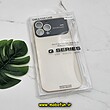 قاب گوشی iPhone 13 Pro Max آیفون مدل PVD اورجینال ضد خش پشت گلس شیشه ای Camera Lens محافظ لنز دار طلایی کد 594