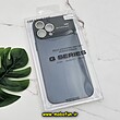قاب گوشی iPhone 13 Pro Max آیفون مدل PVD اورجینال ضد خش پشت گلس شیشه ای Camera Lens محافظ لنز دار مشکی گرافیت کد 595