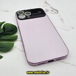 قاب گوشی iPhone 13 Pro Max آیفون مدل PVD اورجینال ضد خش پشت گلس شیشه ای Camera Lens محافظ لنز دار رزگلد کد 596
