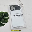 قاب گوشی iPhone 13 Pro Max آیفون مدل PVD اورجینال ضد خش پشت گلس شیشه ای Camera Lens محافظ لنز دار سفید کد 598