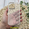 قاب گوشی iPhone 14 Pro آیفون طرح طلقی شیشه ای Camera Lens شفاف اورجینال KAOU سری الکتروپلیتینگ طلقی شفاف رنگ نقره ای کد 180