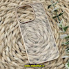 قاب گوشی iPhone 14 Pro آیفون طرح طلقی شیشه ای Camera Lens شفاف اورجینال KAOU سری الکتروپلیتینگ طلقی شفاف رنگ طلایی کد 181