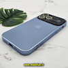 قاب گوشی iPhone 14 Pro Max آیفون مدل PVD اورجینال ضد خش پشت گلس شیشه ای Camera Lens محافظ لنز دار آبی سیرا کد 246