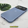قاب گوشی iPhone 14 Pro Max آیفون مدل PVD اورجینال ضد خش پشت گلس شیشه ای Camera Lens محافظ لنز دار آبی سیرا کد 246