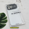 قاب گوشی iPhone 14 Pro Max آیفون مدل PVD اورجینال ضد خش پشت گلس شیشه ای Camera Lens محافظ لنز دار سفید کد 247