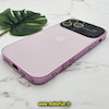 قاب گوشی iPhone 14 Pro Max آیفون مدل PVD اورجینال ضد خش پشت گلس شیشه ای Camera Lens محافظ لنز دار رزگلد کد 249