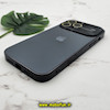قاب گوشی iPhone 14 Pro Max آیفون مدل PVD اورجینال ضد خش پشت گلس شیشه ای Camera Lens محافظ لنز دار مشکی گرافیت کد 250