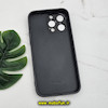 قاب گوشی iPhone 14 Pro Max آیفون مدل PVD اورجینال ضد خش پشت گلس شیشه ای Camera Lens محافظ لنز دار مشکی گرافیت کد 250