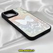 قاب گوشی iPhone 14 Pro Max آیفون پشت گلس آینه ای اورجینال CASETIFY طرح پروانه کیوت محافظ لنزدار مشکی کد 257
