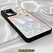 قاب گوشی Redmi Note 10 Pro - Redmi Note 10 Pro Max شیائومی پشت گلس آینه ای اورجینال CASETIFY طرح پروانه کیوت محافظ لنزدار مشکی کد 721