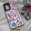 قاب گوشی Redmi Note 10 Pro - Redmi Note 10 Pro Max شیائومی پشت گلس آینه ای اورجینال CASETIFY طرح باربی Barbie محافظ لنزدار مشکی کد 722