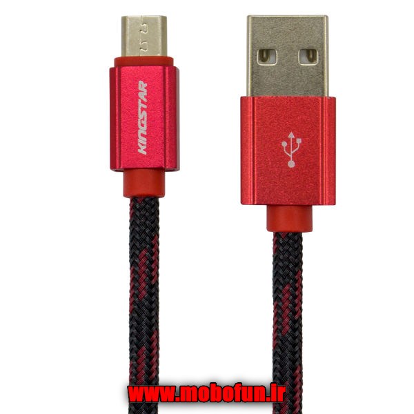 کابل تبدیل USB به microUSB کینگ استار مدل K21 A طول 1متر کد 140976