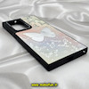 قاب گوشی Galaxy S22 Ultra سامسونگ پشت گلس آینه ای اورجینال CASETIFY طرح پروانه کیوت محافظ لنزدار مشکی کد 359