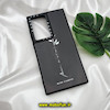 قاب گوشی Galaxy S23 Ultra سامسونگ پشت گلس آینه ای اورجینال CASETIFY طرح رز سفید من محافظ لنزدار مشکی کد 243
