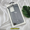 قاب گوشی Galaxy S23 Ultra سامسونگ پشت گلس آینه ای اورجینال CASETIFY طرح رز سفید من محافظ لنزدار مشکی کد 243
