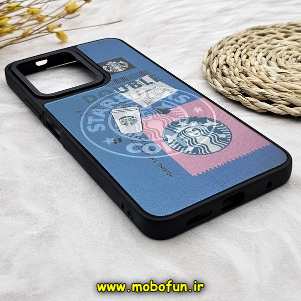قاب گوشی Redmi Note 12 4G شیائومی طرح ضد ضربه هولوگرافیک چند بعدی استارباکس STARBUCKS کد 271