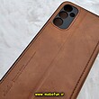 کیف گوشی موبایل Galaxy A14 4G - Galaxy A14 5G سامسونگ کلاسوری اورجینال دادوو Dadoo مدل SPORT 2023 محافظ لنزدار عسلی کد 560