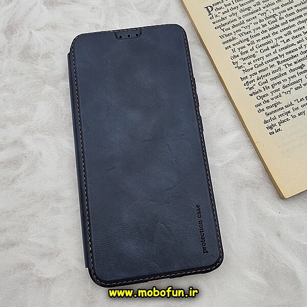 کیف گوشی موبایل Galaxy A34 5G سامسونگ کلاسوری اورجینال دادوو Dadoo مدل SPORT 2023 محافظ لنزدار سرمه ای کد 467