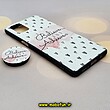 قاب گوشی Galaxy M51 سامسونگ فانتزی سوزنی برجسته پاپ سوکت دار قلب کوچک کد 104
