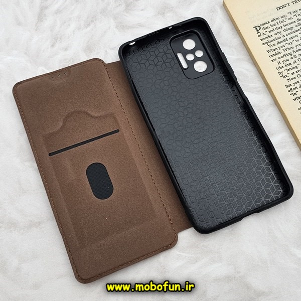 کیف گوشی موبایل Redmi Note 10 Pro 4G - Redmi Note 10 Pro Max شیائومی کلاسوری اورجینال دادوو Dadoo مدل SPORT 2023 محافظ لنزدار بنفش کد E18-170287