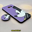 قاب گوشی Galaxy S7 Edge سامسونگ فانتزی سوزنی برجسته پاپ سوکت دار میکی موس Micky Mouse کد 61