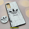 قاب گوشی Galaxy S20 FE سامسونگ فانتزی سوزنی برجسته پاپ سوکت دار آدیداس adidas کد 541