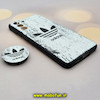 قاب گوشی Galaxy S21 FE سامسونگ فانتزی سوزنی برجسته طرح آدیداس adidas پاپ سوکت دار محافظ لنزدار کد 580