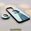قاب گوشی iPhone 13 Pro آیفون فانتزی سوزنی برجسته طرح دخترونه پاپ سوکت دار کد 423