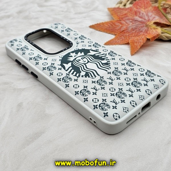قاب گوشی Redmi Note 8 Pro شیائومی پافر بالشتی سیلیکونی طرح استارباکس STARBUCKS کد 796