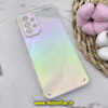 قاب گوشی Galaxy A23 4G سامسونگ طرح طلقی شیشه ای شفاف ایربگ دار کپسولی هولوگرامی محافظ لنز دار کد 38