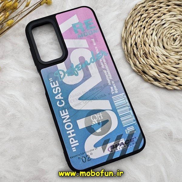 قاب گوشی Galaxy A24 سامسونگ طرح ضد ضربه هولوگرافیک چند بعدی ناسا OFF-WHITE کد 303