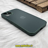 قاب گوشی iPhone 12 Pro Max آیفون مدل PVD ضد خش پشت گلس شیشه ای محافظ لنز دار سبز تیره کد 731