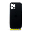 قاب گوشی iPhone 12 Pro Max آیفون مدل PVD ضد خش پشت گلس شیشه ای محافظ لنز دار مشکی کد 732