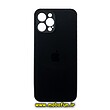 قاب گوشی iPhone 13 Pro Max آیفون مدل PVD ضد خش پشت گلس شیشه ای محافظ لنز دار مشکی کد 620